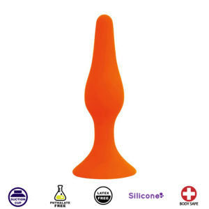 Alpha Silicone Anal Plug- Small