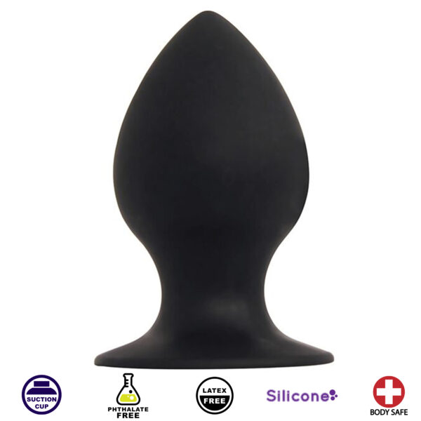 Daddy-O Silicone Anal Plug- Small