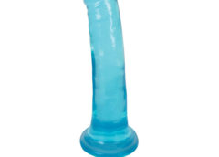 8 Inch Slim Stick Berry Ice Dildo