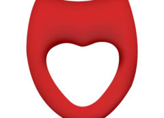 Heart On Vibrating Silicone Cock Ring