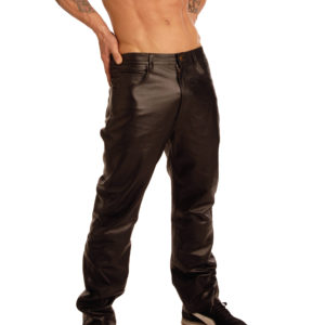Mens Leather Pants- 38 Inch Waist