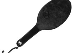 Strict Leather Round Fur Lined Paddle