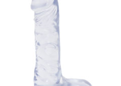 Ballsy Super Cock 7 Inch - Clear