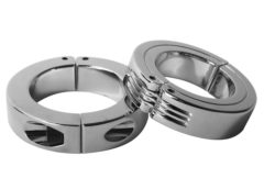 Locking Hinged Cock Ring- Small