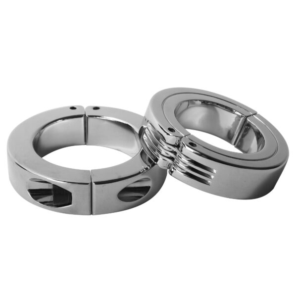 Locking Hinged Cock Ring- Small