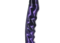 Echo Silicone Vibrating Dildo - Purple