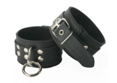 Strict Leather Suede Lined Wrist Cuffs