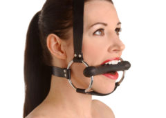 Strict Leather Locking Silicone Trainer Gag