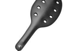 Strict Leather Rounded Paddle with Holes