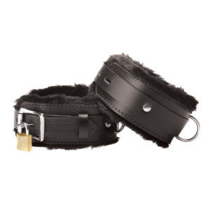 Strict Leather Premium Fur Lined Ankle Cuffs