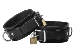 Strict Leather Deluxe Locking Wrist Cuffs