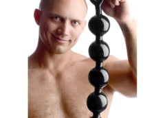 Black Baller Anal Beads