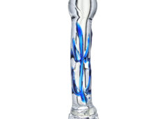 Chakra Illuminating Glass Dildo