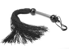 Large 22 Inch Black Rubber Flogger