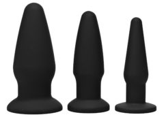 Trinity Silicone Butt Plug Kit