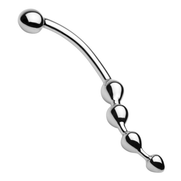 Curved Metal Dildo Wand